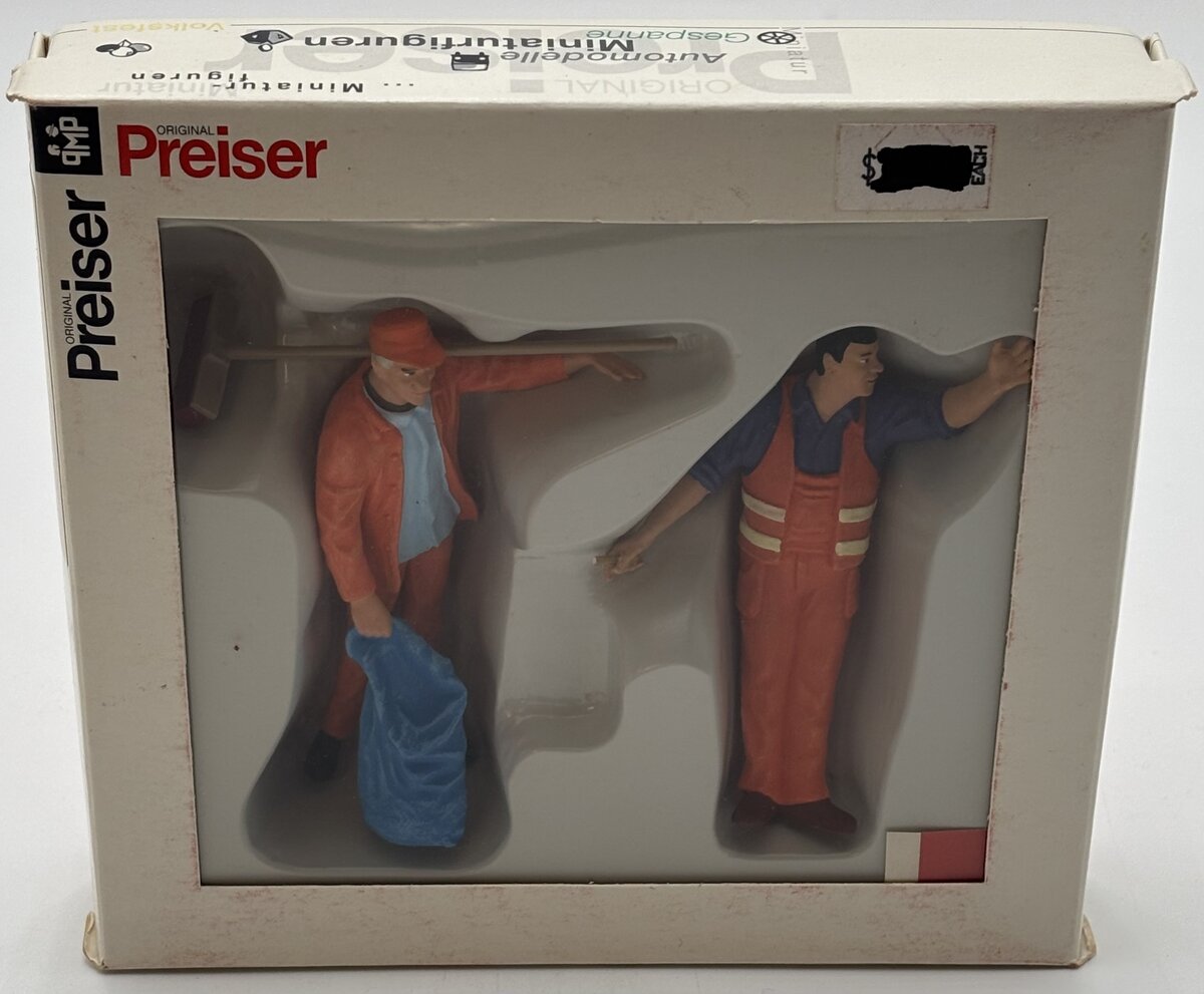 Preiser 45008 G Road Workers Figures (Set of 2)