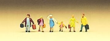 Preiser 88519 Z Krause Family Travel Figures (Set of 6)