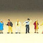 Preiser 88520 Z Passengers Walking Figures (Set of 6)