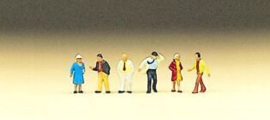 Preiser 88520 Z Passengers Walking Figures (Set of 6)