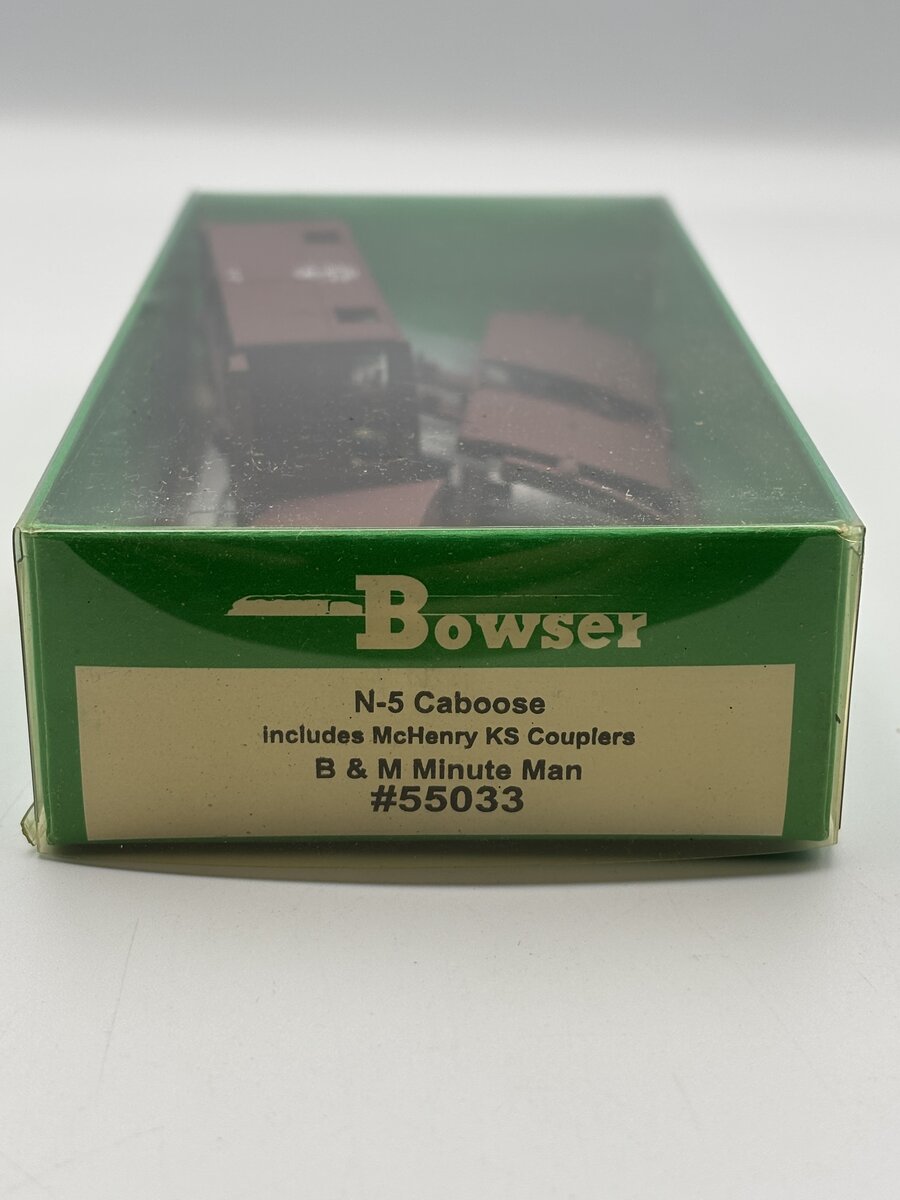 Bowser 55033 HO B&M Minute Man N-5 Caboose