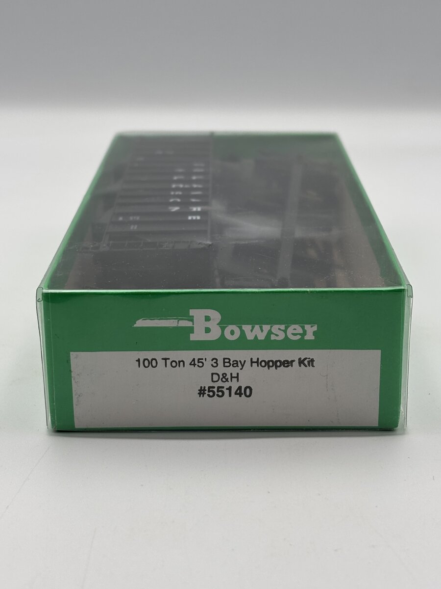 Bowser 55140 HO 100 Ton 45' 3 Bay Hopper Kit D&H