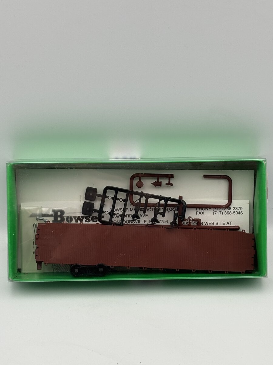 Bowser 55951 PRR 50' F30a PRR Flat Car Kit #473821