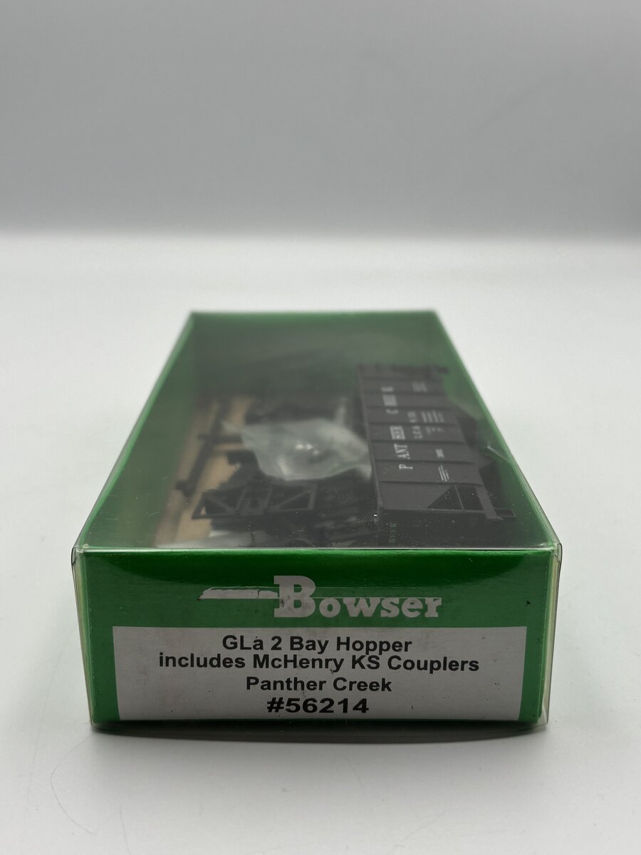 Bowser 56214 GLa 2 Bay Hopper w/McHenry KS Couplers Panther Creek