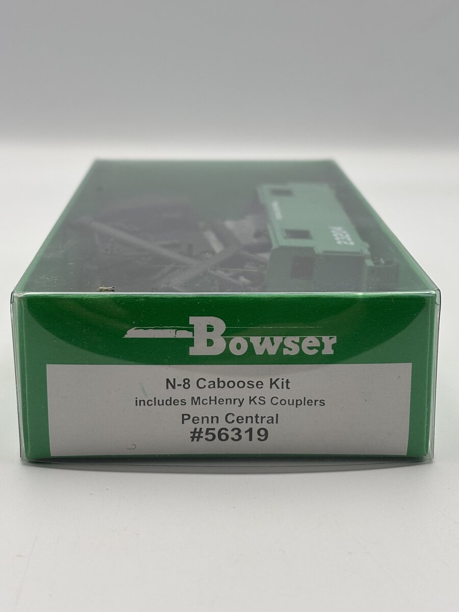 Bowser 56319 HO N-8 Caboose Kit Penn Central