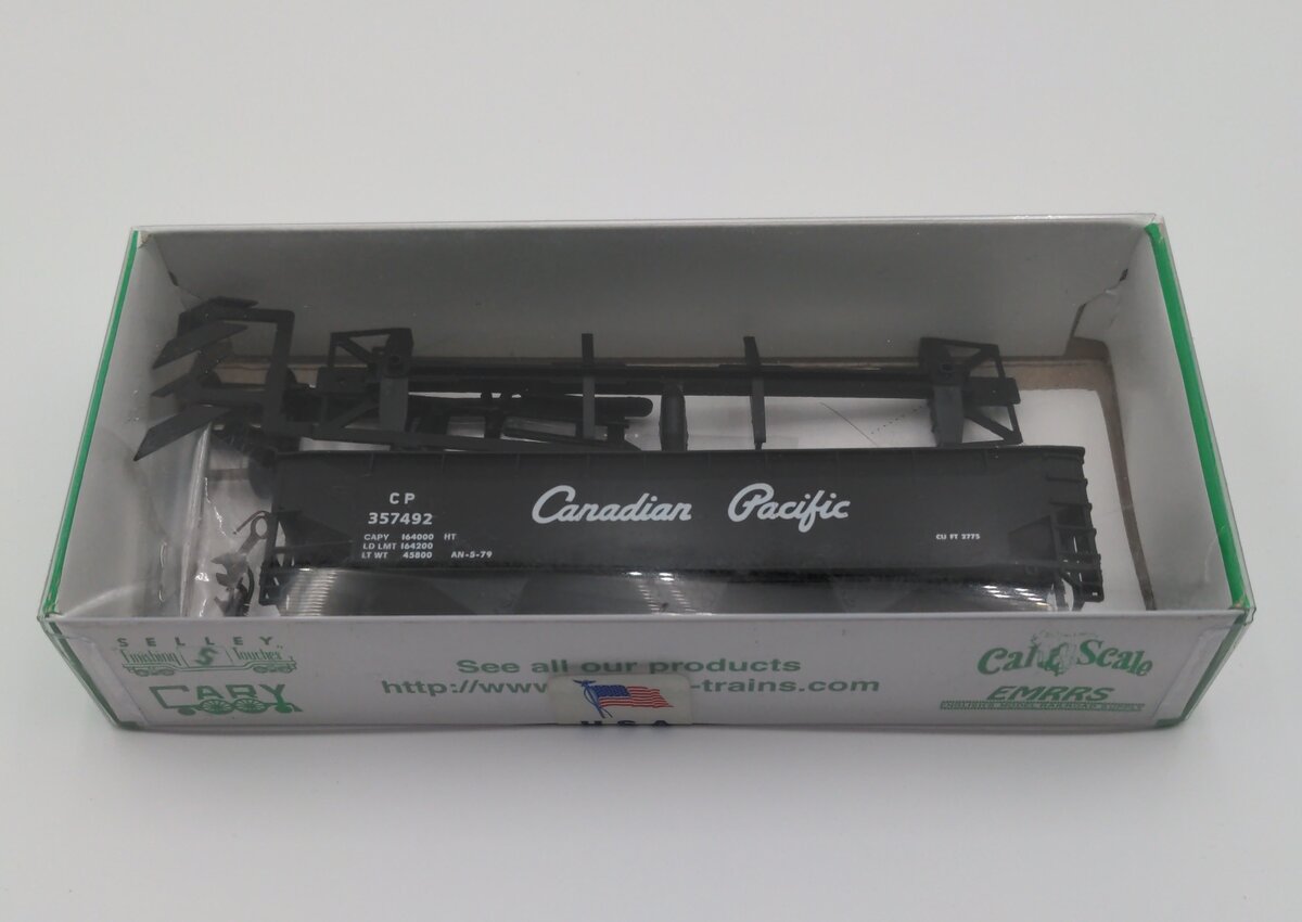 Bowser 56414 HO Scale 70T OS Tripple Hopper Canadian Pacific # 357492