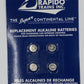 Rapido Trains 102000 HO Replacement Battery for Passenger Car Lights