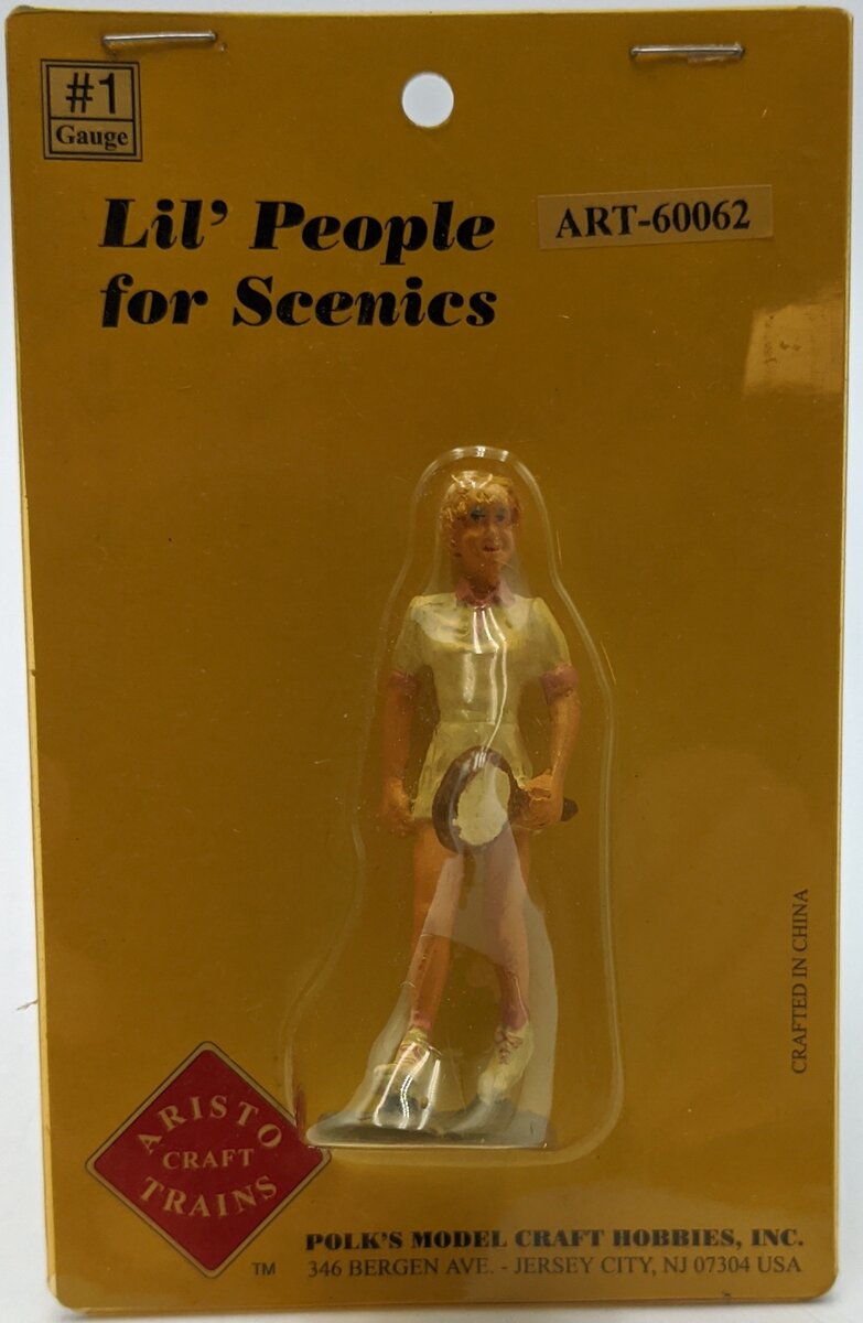 Aristo-Craft ART-60062 G Lil' People Rita Female Tennis Player Figure