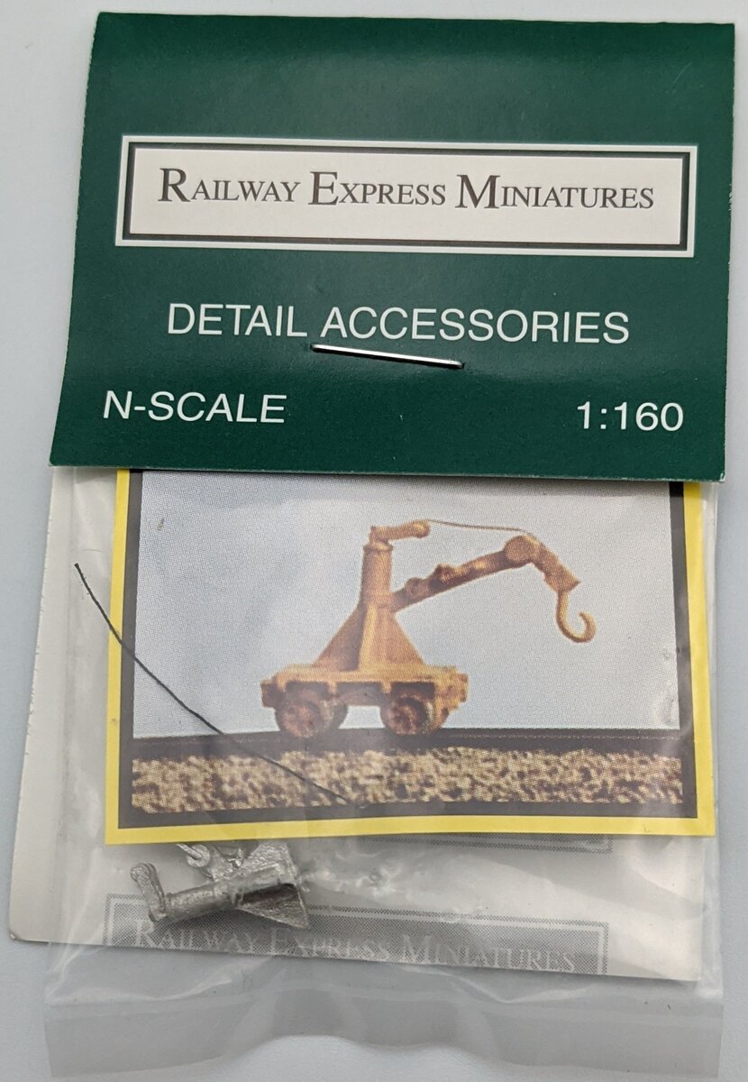 Railway Express Miniatures 2013 N Fairmont Derrick crane