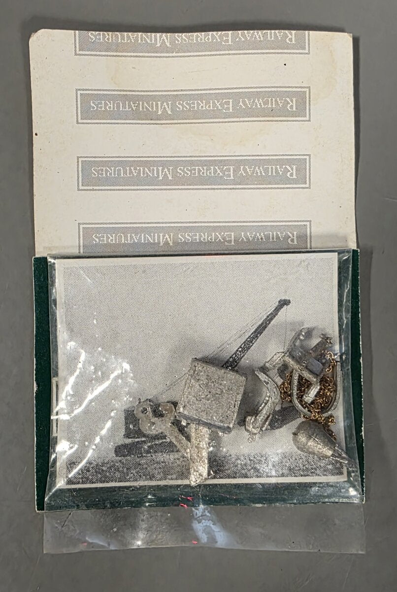 Railway Express Miniatures 2043 N Dragline Bucket/Wrecking Ball/Grapple