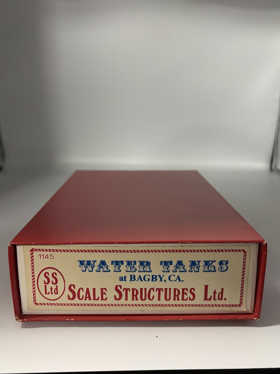 Scale Structures 1145 HO Twin Water Tanks Building Kit