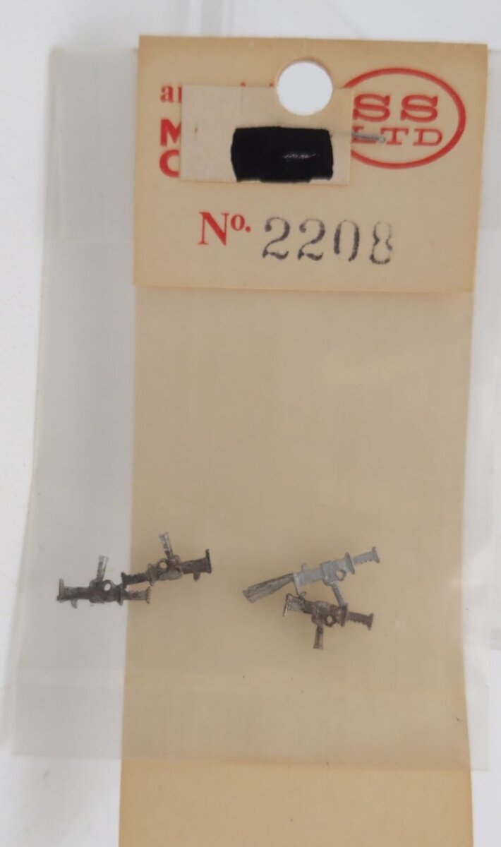 Scale Structures 2208 HO Scale Track Jack White Metal (Pack of 3)