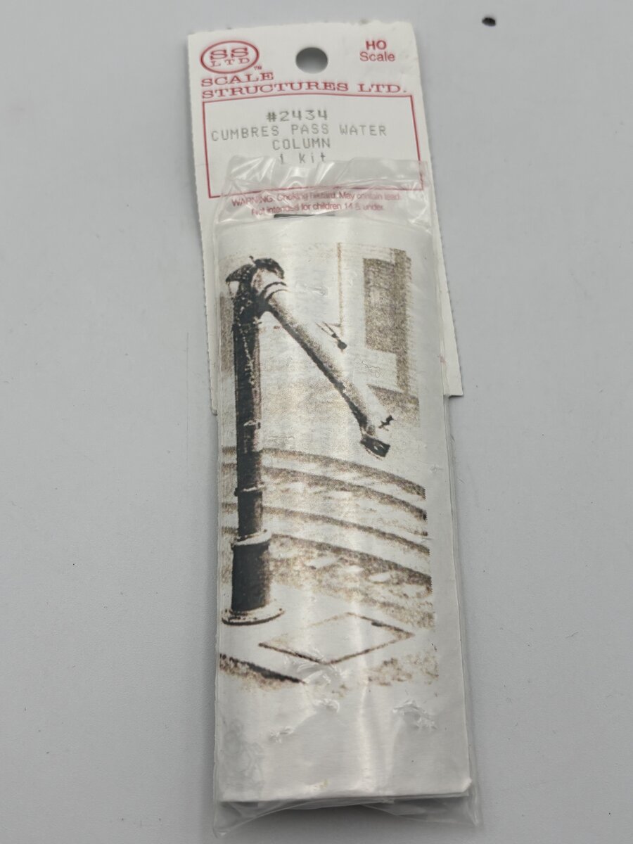 Scale Structures 2434 HO D&RGW Water Column Kit
