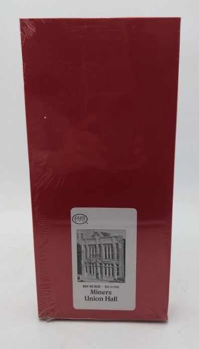 Scale Structures 7252 HO Scale Miners Union Hall Super Detail Set