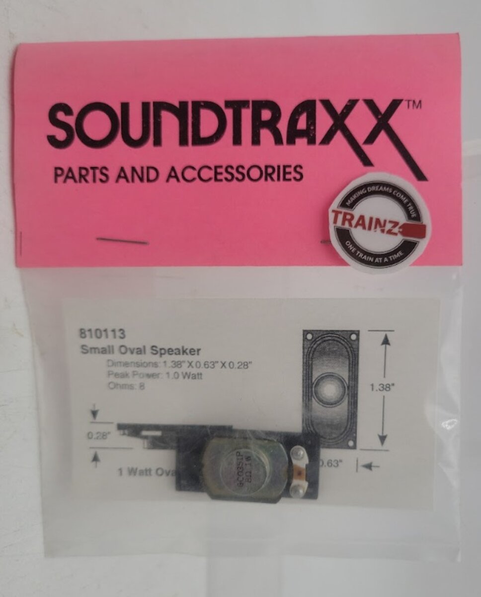 SoundTraxx 810113 8-Ohm Oval Speaker