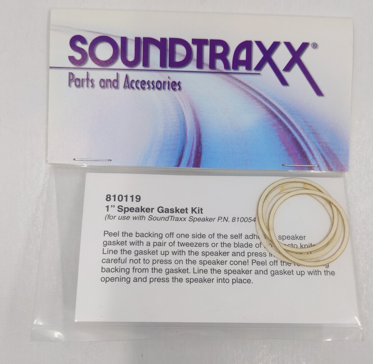 SoundTraxx 810119 28 mm Speaker Gasket 1