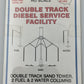Stewart 115 HO Double Track Diesel Facility Sand Tower Fuel & Water Columns