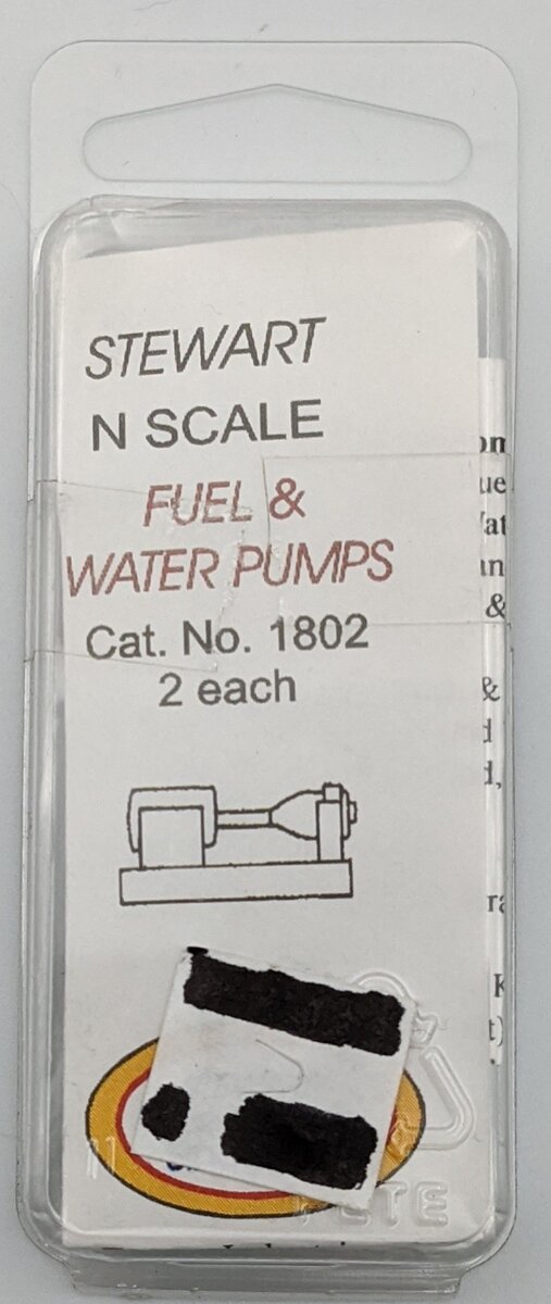 Stewart 1802 N Fuel & Water Pumps (2)
