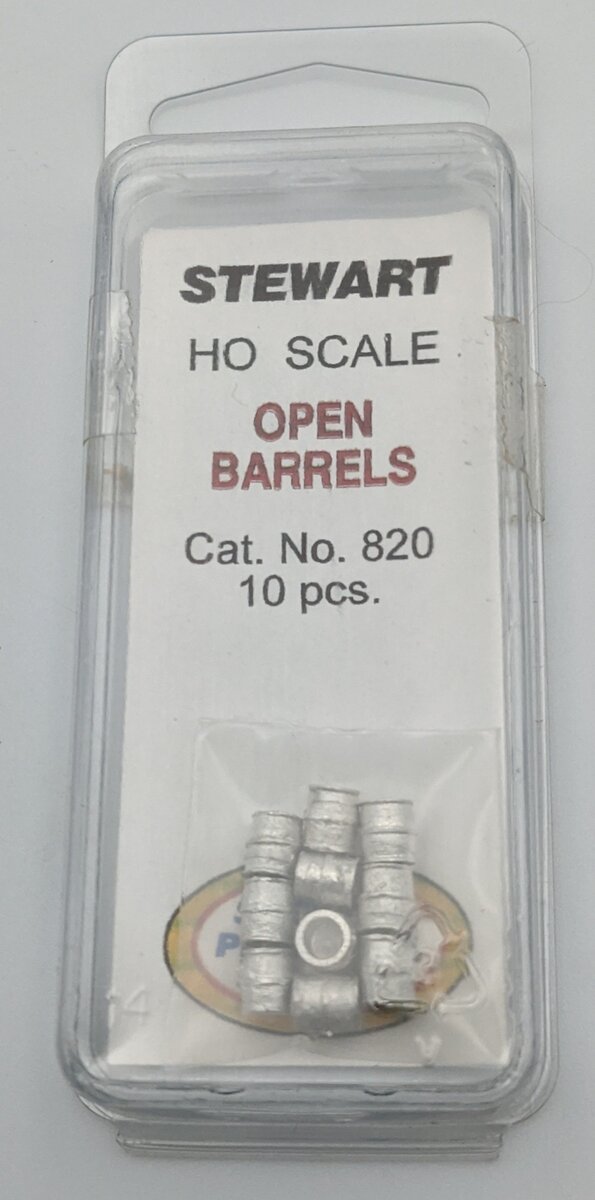 Stewart 820 HO Open Barrels