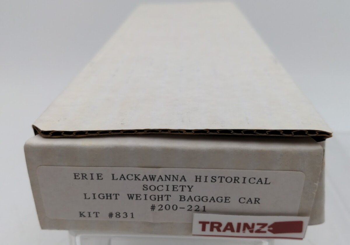 The Bethlehem Car Works 831 HO Erie L H Light Weight Baggage Cars # 200-221 Kit