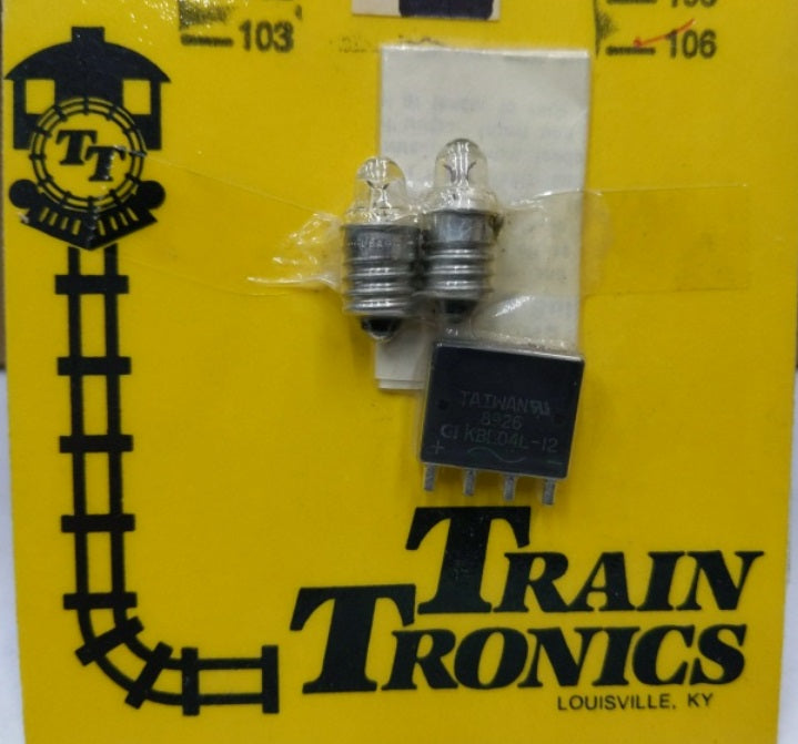 Train Tronics 106 Clear Bulb Constant Lighting (Set of 2)