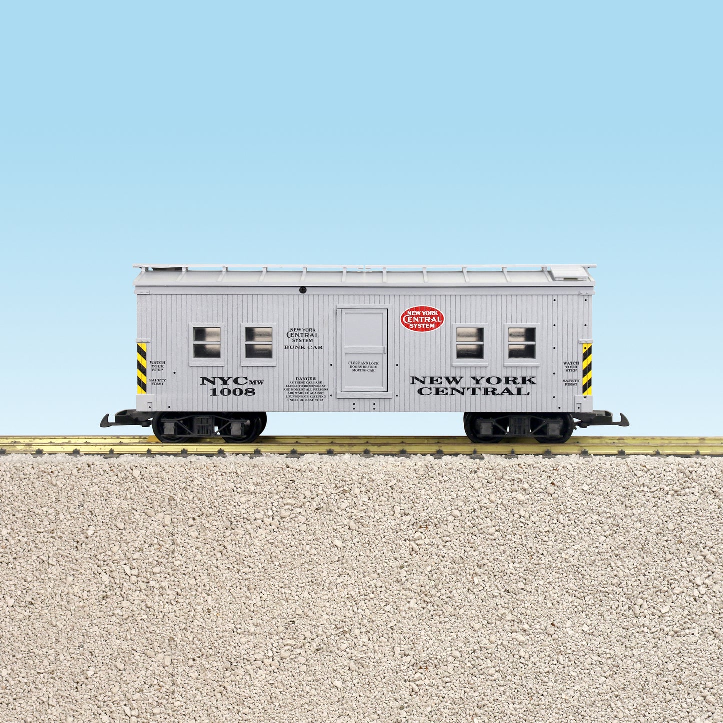 USA Trains R1836 G Gray New York Central Bunk Car #1008