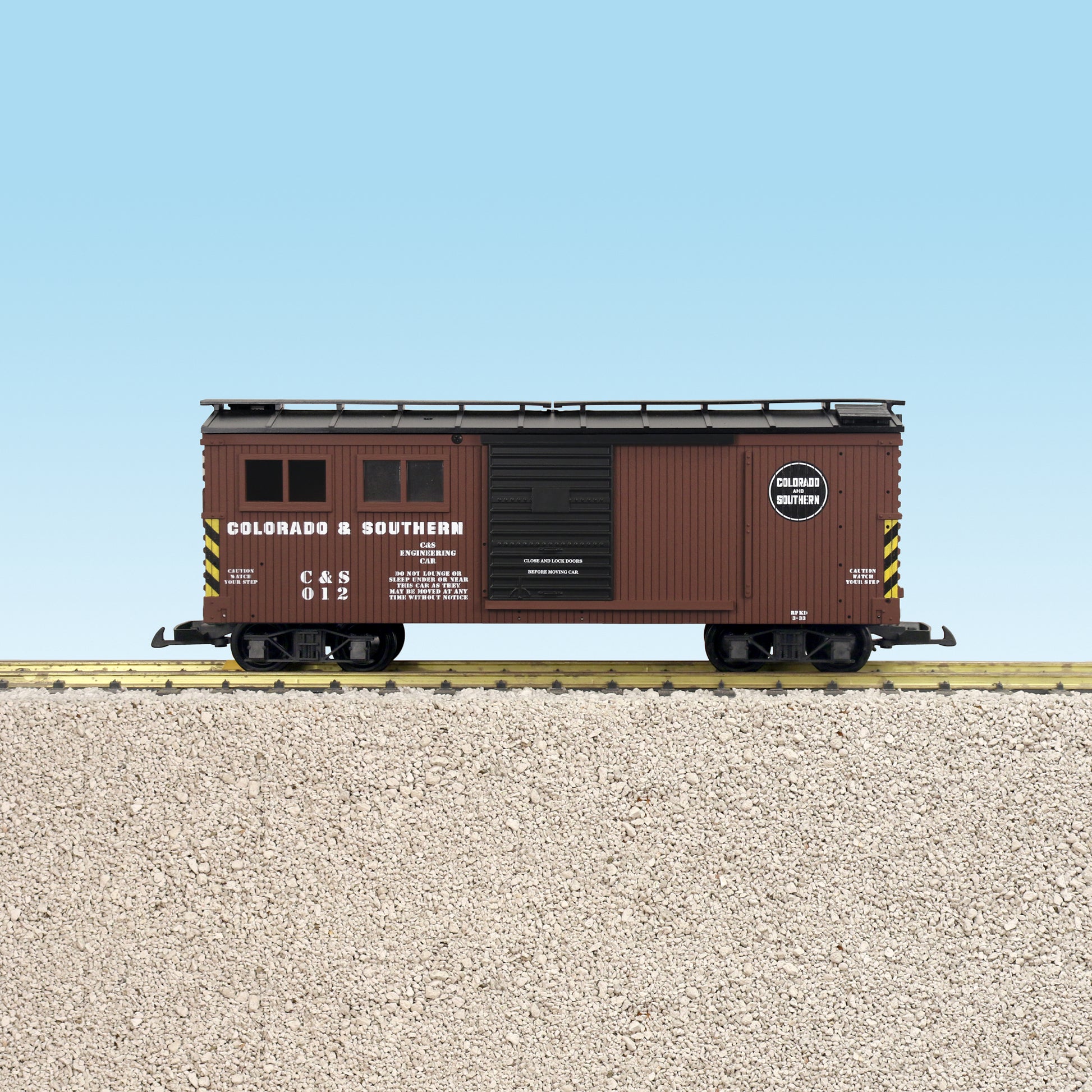 USA Trains R1857 G Colorado & Southern Engineering Car (Metal Wheels)