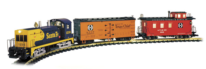 USA Trains 72301 Santa Fe NW-2 Starter G Gauge Diesel Starter Train Set
