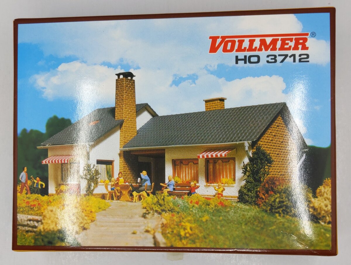 Vollmer 3712 HO Scale Bungalow Model Building Kit