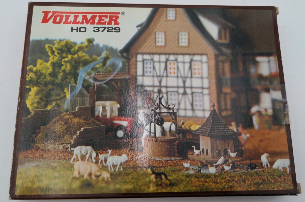 Vollmer 3729 HO Scale Farmyard accessories