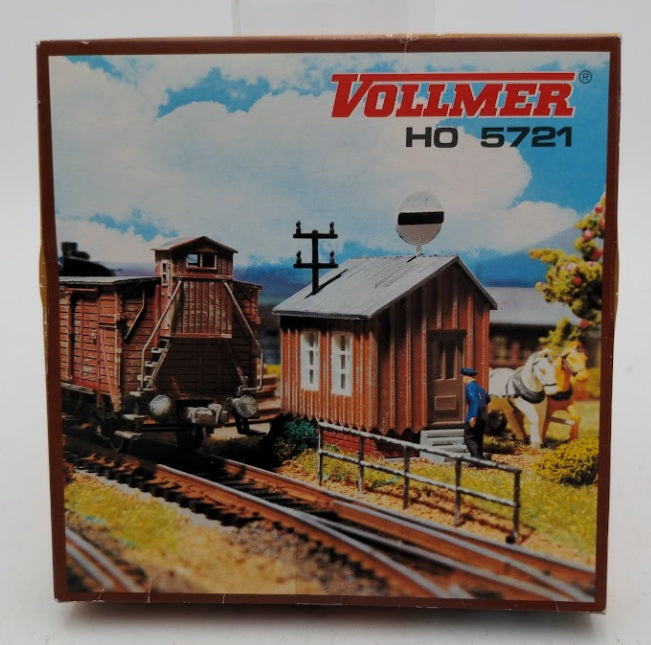 Vollmer 5721 HO Scale Railway Weigh Bridge Building Kit