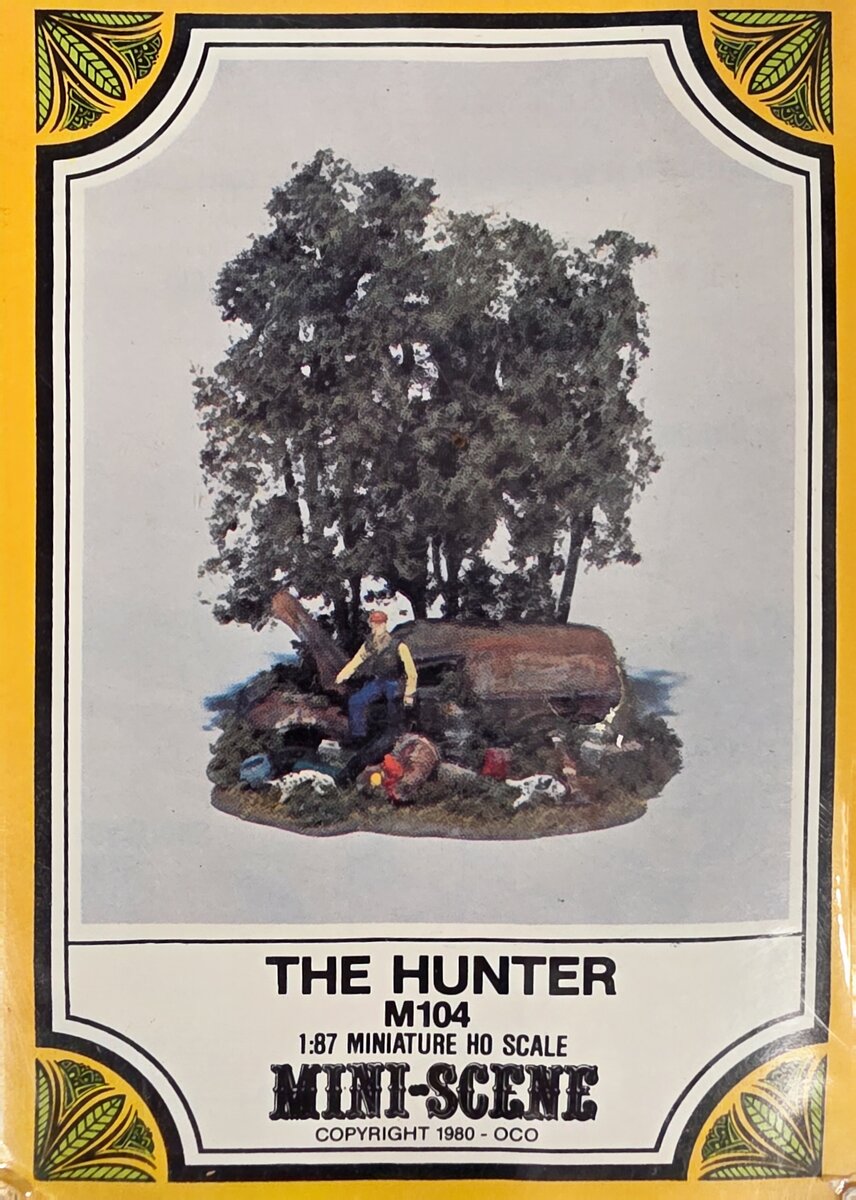 Woodland Scenics M104 HO Mini-Scene The Hunter Building Kit