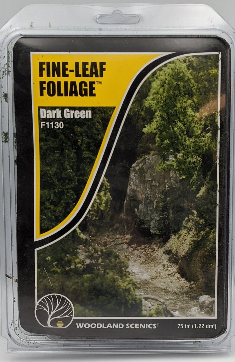 Woodland Scenics F1130 Dark Green Fine-Leaf Foliage