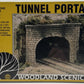 Woodland Scenics C1257 HO Scale Cut Stone Double Tunnel Portal