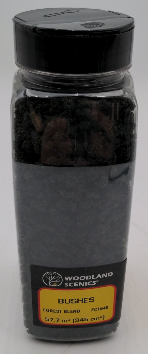 Woodland Scenics FC1649 32oz Shaker Forest Blend Bushes