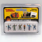 Woodland Scenics A1866 HO Scenic Accents Locomotive Engineer Figures (Set of 6)