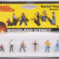 Woodland Scenics A1870 HO Scenic Accents Baseball Players II Figures (Set of 6)