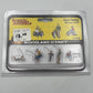 Woodland Scenics A1878 HO Scenic Accents Gone Fishing Figures (Set of 5)