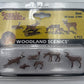 Woodland Scenics A1884 HO Scale Scenic Accents Deer Figures (Set of 6)