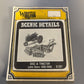Woodland Scenics D207 HO 1938-1946 Disc & Farm Tractor Metal Kit