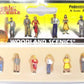 Woodland Scenics A2121 N Scale Scenic Accents Pedestrian Figures (Set of 6)