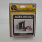 Woodland Scenics D213 HO Scale Scenic Details Smokehouse White Metal Kit