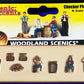 Woodland Scenics A2132 N Scenic Accents Checker Player Figures (Set of 8)