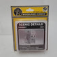 Woodland Scenics D221 HO Scale Scenic Details Pharmacy Building White Metal Kit