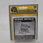 Woodland Scenics D223 HO Scale Scenic Details Gas Station Building Metal Kit