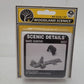 Woodland Scenics D227 HO Scale Scenic Details Bare Hunter White Metal Set