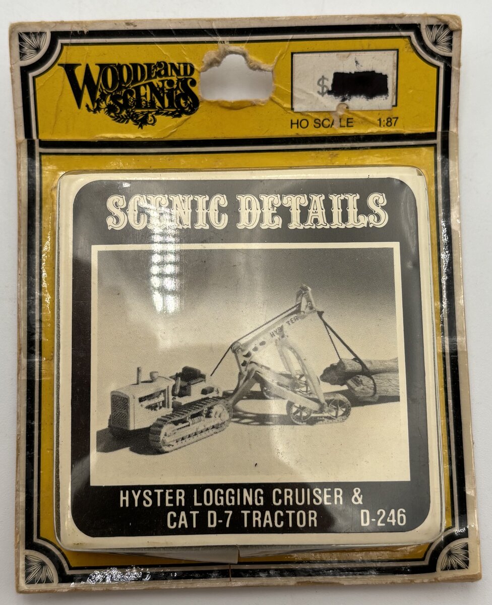 Woodland Scenics D246 HO Scenic Details Hyster Logging Cruiser & Tractor Kit