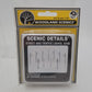 Woodland Scenics D248 HO Scale Scenic Details Street & Traffic Lights Metal Kit