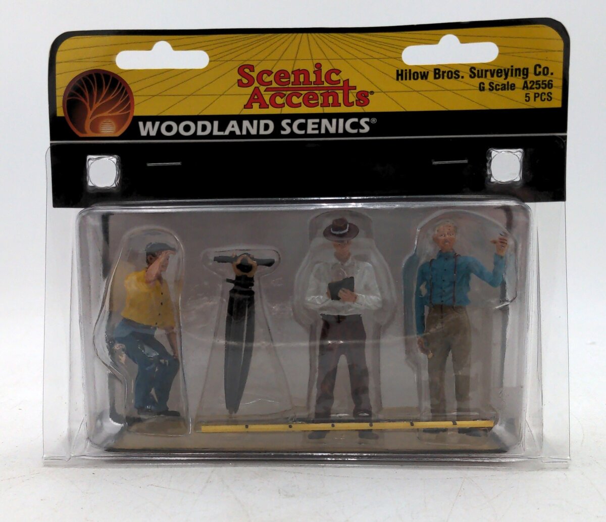 Woodland Scenics A2556 G Hilow Brothers Surveying Figures (Set of 5)