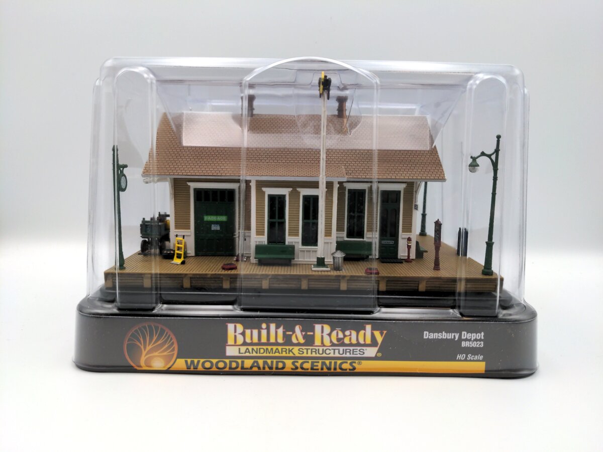 Woodland Scenics BR5023 HO Built-&-Ready Dansbury Depot Building